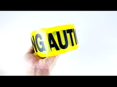 bande imperméable de sécurité de barricade de résistance à l'abrasion 1.6mil de 1000ft 3in haute