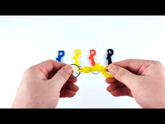 Porteurs de gants en plastique