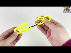 Garnitures de ceinture de gants de travail écologiques 16,26 cm Longueur totale pour les mines / toiture