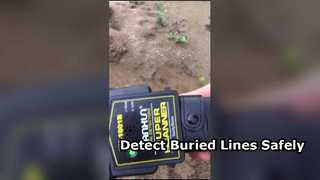 Ruban d'avertissement souterrain détectable sur mesure