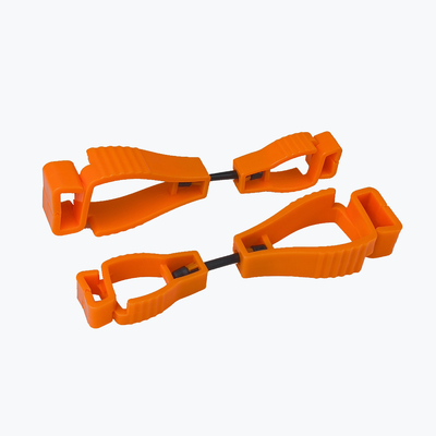 Clips de gants en plastique personnalisés pour un stockage sécurisé