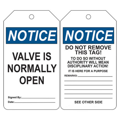 Étiquette de sécurité en plastique polyester rectangulaire à double face