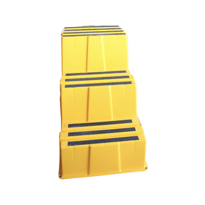 Poids net de polyéthylène de tabouret empilable durable d'étape 17,6 livres d'empilable