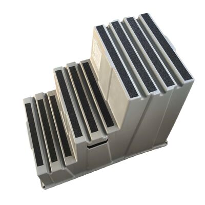 Tabouret à étages stackable de capacité de charge de 500 lb avec HDPE écologique et conception antidérapante