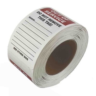 Étiquette de sécurité personnalisée en vinyle, imperméable, résistante aux déchirures, résistante aux UV, réponse rapide pour produits de sécurité