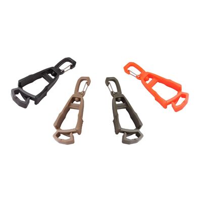 Clip à gants multicolore en plastique durable pour une utilisation polyvalente comme porte-gants ou dispositif de retenue